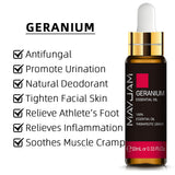 Pure plant extract essential oil 10ml bottle for DIY projects, diffusers, and aromatic home use.