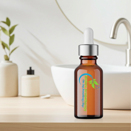 Safflower Carrier Oil bottle for diluting essential oils, aromatherapy blends, and topical use.