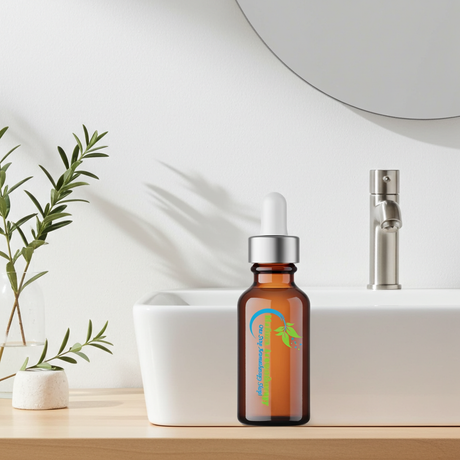 Shea Nut Carrier Oil bottle for massage, skin softening, and body care routines.