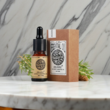 AKARZ Organic Tea Tree Essential Oil bottle for diffuser blends, aromatic massage dilution, and wellness routines.