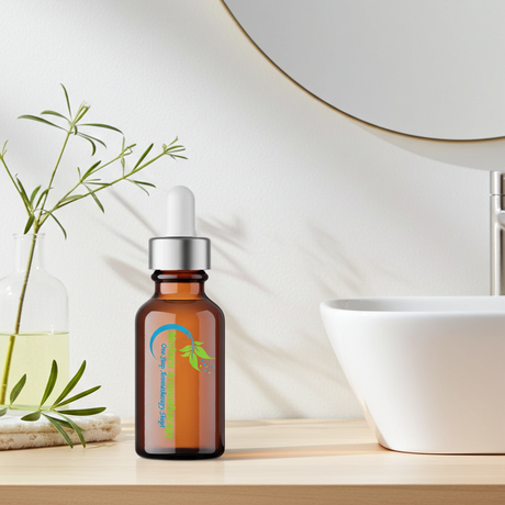 Pure Vitamin E carrier oil bottle for skin nourishment, massage, and cosmetic use.