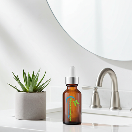 Pure Wheat Germ Carrier Oil bottle for moisturizing skin, hair care, and aromatherapy use.