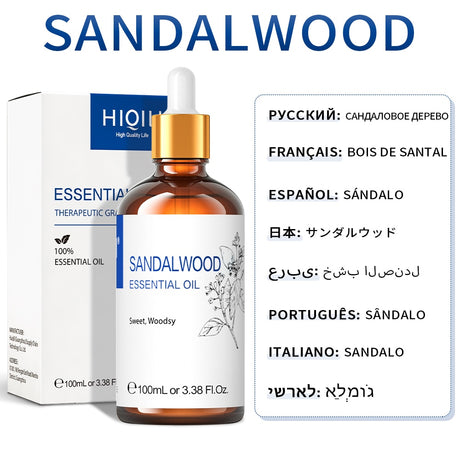 HIQILI Ylang Ylang essential oil bottle for DIY soap making, candle scenting, and craft fragrance use.