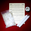 Purification bath kit ritual set for cleansing rituals, self-care, and intention-setting bath practice.