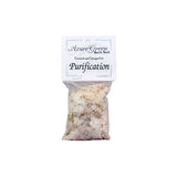 Purification bath salts ritual soak for cleansing rituals, self-care, and intention-setting bath practice.