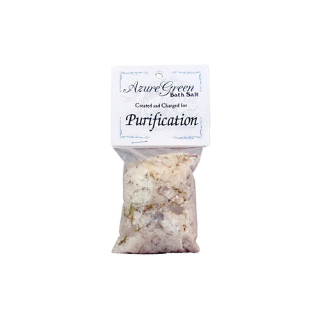 Purification bath salts ritual soak for cleansing rituals, self-care, and intention-setting bath practice.