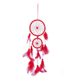 Purple Heart Dream Catcher boho hanging decor for romantic gifts, bedroom wall styling, and cozy home decoration.