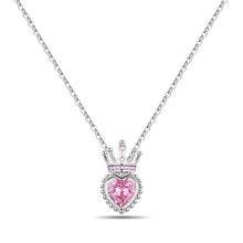 Infinite Love Purple Heart Planet Pendant necklace charm for sentimental presents, fashion layering, and everyday accessory use.