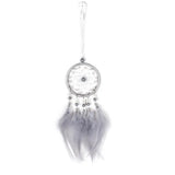 Purple Romantic Dream Catcher with heart design for bedroom decoration, boho wall styling, and cozy home use.