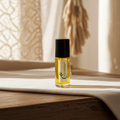 Raspberry Body Oil bottle — sweet juicy raspberry fragrance oil for daily wear, warm weather, and fruity skin scent.