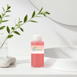 Raspberry fragrance oil bottle for candle making, soap crafting, and home fragrance use.