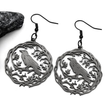 EREBUS raven Flower of Life necklace pendant for sacred geometry fashion, meditative style, and everyday use.