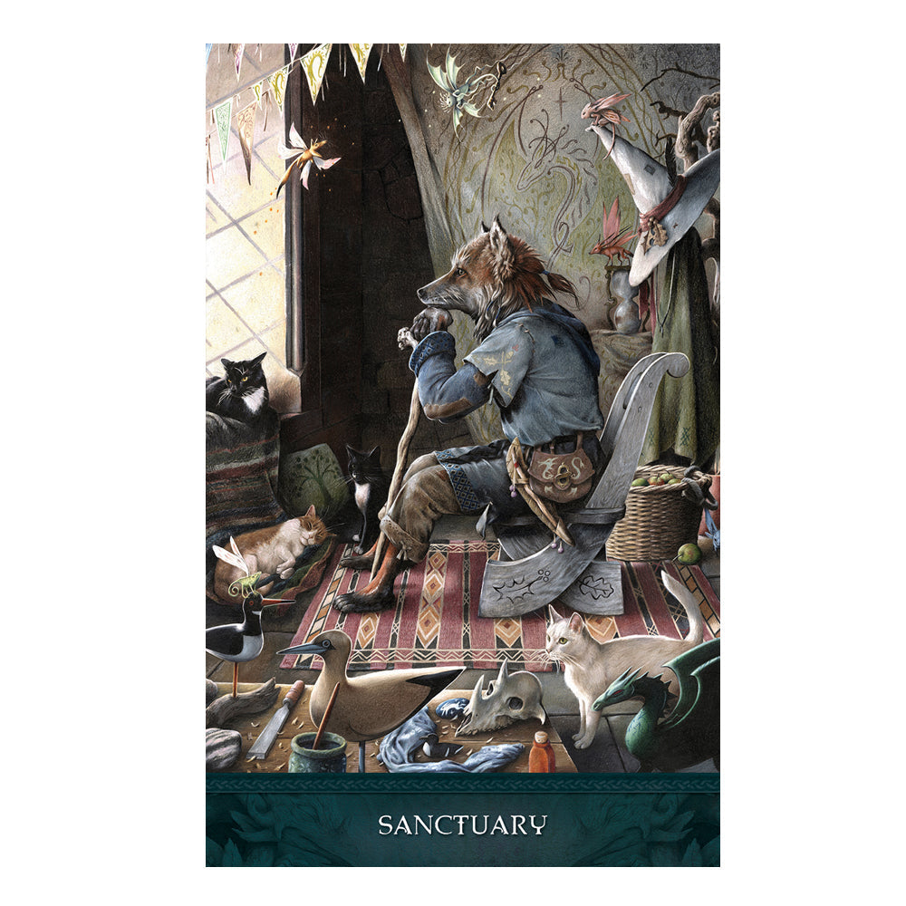 Raven's Wand Oracle for tarot and oracle card readings