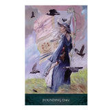 Raven's Wand Oracle close-up of card artwork for oracle reading and collection use.
