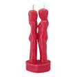 Red Face to Face Lovers Candle decorative candle for romantic ambiance, home décor, and gift giving.