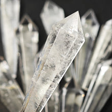Red Glue Flower & White Crystal Quartz Wand for meditation, energy healing, and home décor.