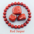 Red Jasper beaded prayer and meditation bracelet for spiritual practice, mindfulness, and daily grounding.