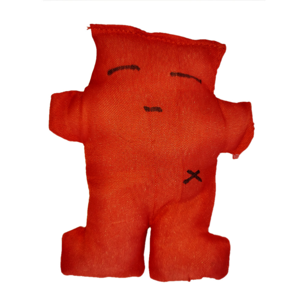 Red Voodoo Doll fabric doll for spiritual ritual work, altar use, and symbolic practice.