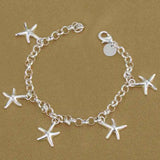 Refined 925 Sterling Silver Heart Chain Bracelet jewelry bracelet for polished daily fashion, stacking, and thoughtful gifting.
