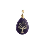 Reiki Seven Chakra Tree of Life necklace pendant for healing sessions, chakra work, and spiritual jewelry use.