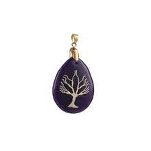 Reiki Seven Chakra Tree of Life necklace pendant for healing sessions, chakra work, and spiritual jewelry use.