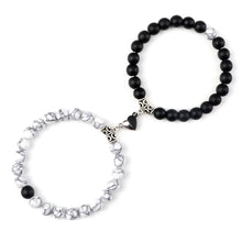 Relationship Magnetic Heart Couple Bracelets for symbolizing connection, coordinated partner wear, and sentimental gifting.