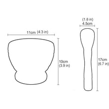 Resin mortar and pestle set for spices, herbs, and daily kitchen grinding tasks.
