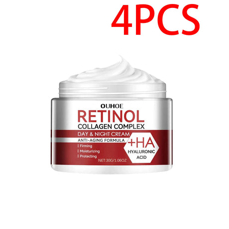 Retinol Collagen anti-wrinkle day cream for reducing the appearance of fine lines, firming skin, and everyday moisture care.