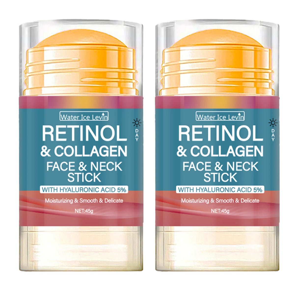 Retinol collagen lifting cream stick for facial moisturizing, firming the look of skin, and smoothing visible wrinkles.