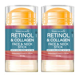 Retinol collagen lifting cream stick for facial moisturizing, firming the look of skin, and smoothing visible wrinkles.