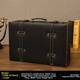 Retro inspired solid wood storage holder for keeping keepsakes, office items, and daily home organization supplies.
