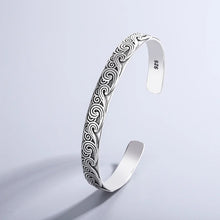 Retro Wave Cloud cuff bracelet for statement styling, everyday wear, and fashion accessorizing.