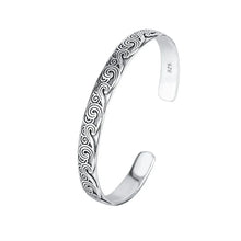 Retro Wave Cloud statement cuff bracelet for bold fashion looks, special occasions, and daily wear.