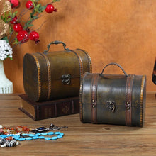 Retro Wooden Portable Storage Box storage case for home organization, shelf display, and tidy everyday storage.