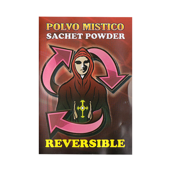 Reversible Sachet Powder sachet pack for convenient powder storage, mixing, and everyday use.