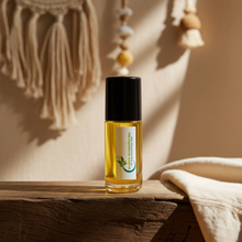 Reb'L Fleur Body Oil — warm tropical floral feminine fragrance oil for daily moisturizing, special occasions, and fragrance layering.