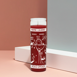 Road Opener red jar candle for spiritual work, blessing rituals, and opening new paths.