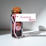 Romance Pocket Spellbottle mini bottle for carrying romantic intentions, attraction rituals, and personal spiritual use.