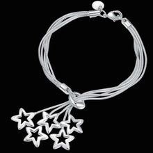 Rope-style chain bracelet in 925 sterling silver for stacking, polished looks, and everyday wrist wear.