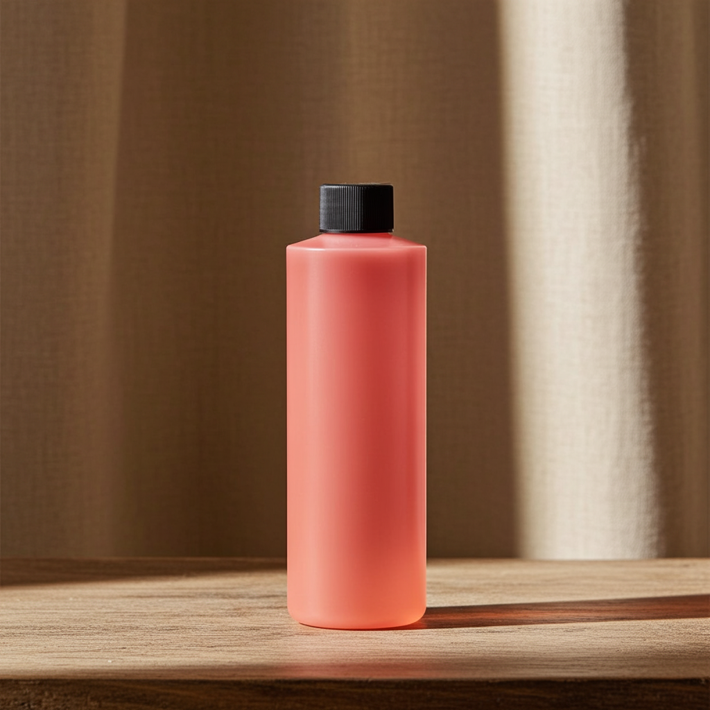 Rosamor body oil for women in a 1 lb bottle for skin softening, massage, and everyday moisturizing.