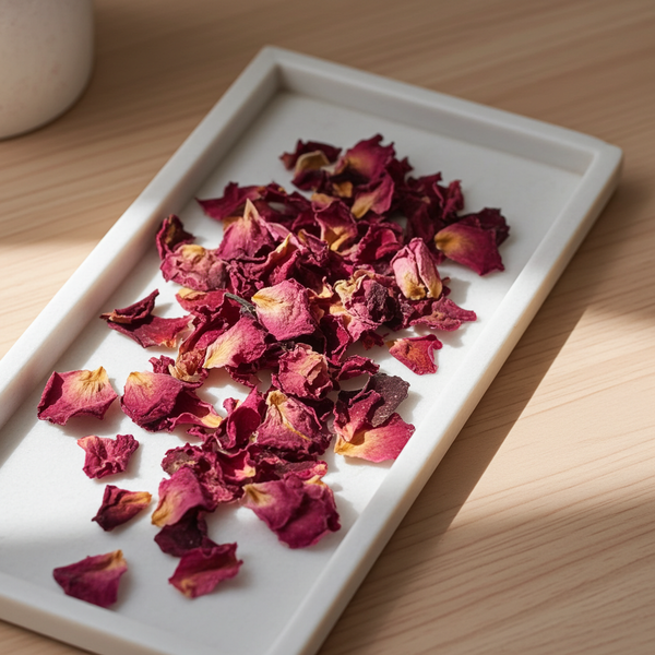 Rose Petals Herbs dried herbal petals for tea blends, bath rituals, and natural botanical use.