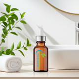 Rosehip Carrier Oil bottle for facial moisturizing, skincare routines, and daily skin nourishment.