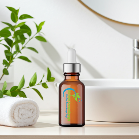 Rosehip Carrier Oil bottle for facial moisturizing, skincare routines, and daily skin nourishment.