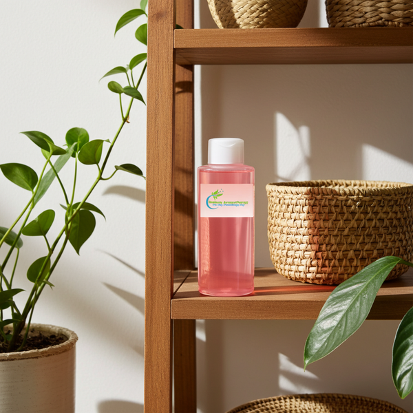 Rosemerry Fragrance Oil bottle for oil burners, candle making, wax melts, and invigorating herbal home fragrance.