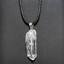 Rough purple amethyst crystal pendant with natural gemstone for spiritual grounding, crystal collection, and necklace wear.