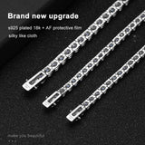 KNOBSPIN round cut moissanite tennis bracelet jewelry for sparkle styling, evening wear, and luxury-inspired fashion.
