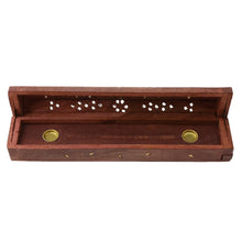 Hand-Carved Wooden Incense Holder rustic wooden incense stick holder for everyday incense use in prayer spaces, bedrooms, and wellness corners.