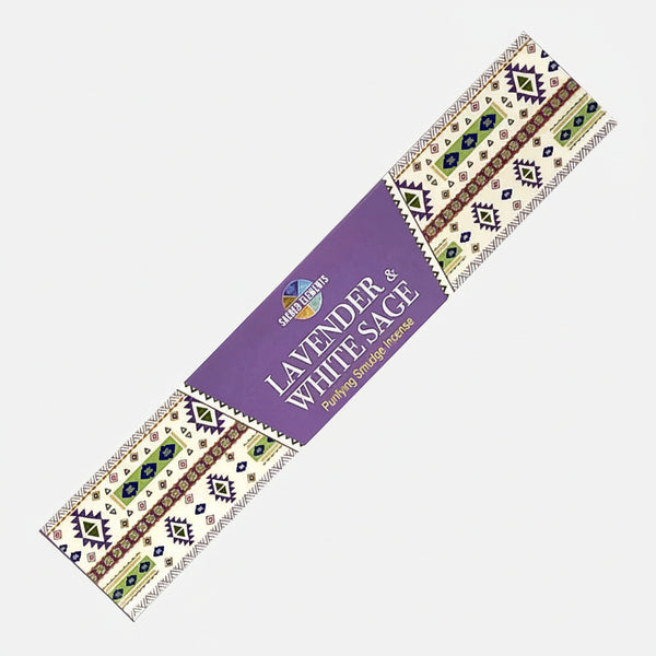 Sacred Elements Masala Incense Sticks Lavender and White Sage
