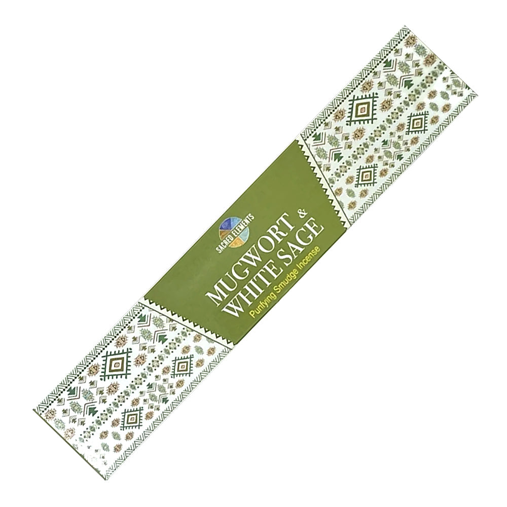 Sacred Elements Masala Incense Sticks Mugwort and White Sage