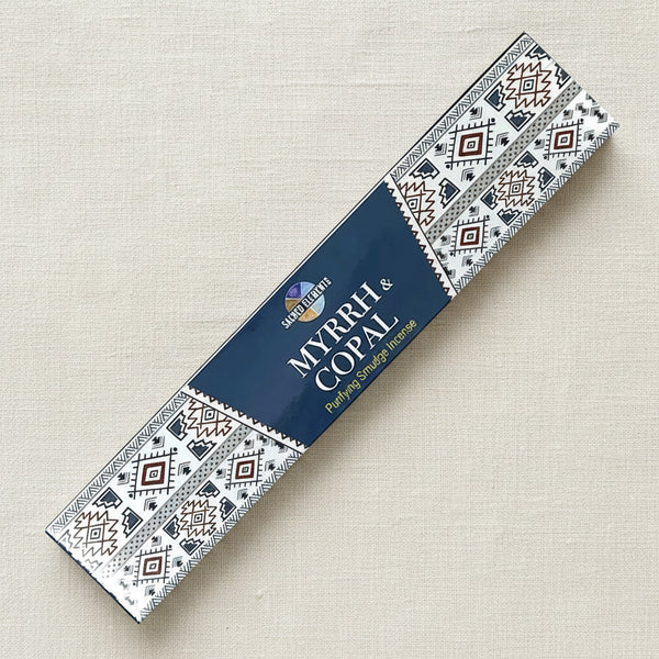 Sacred Elements Masala Incense Sticks Myrrh and Copal
